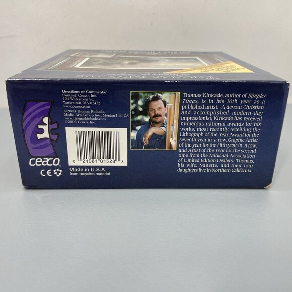 Vintage Thomas Kinkade Painter Of Life Mini Masters Series 100 Piece Puzzle 9x7 - Picture 4 of 5